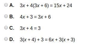 Which of the following equations has infinitely many solutions?-example-1