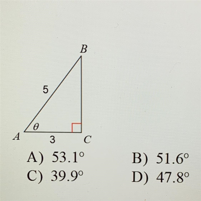 Find the measure of the indicated angle. Round to the nearest tenth of a degree.-example-1