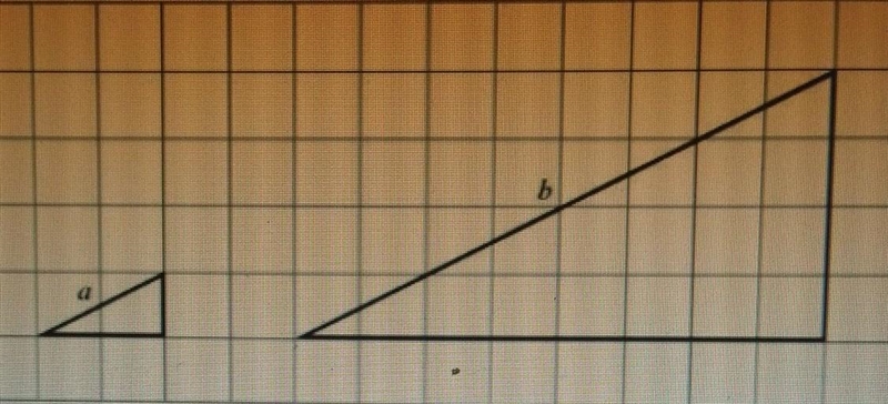 What is the scale factor of the following figure which shows triangle A dilated to-example-1