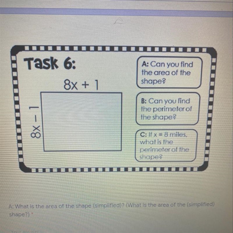 Please guys help me find the area, perimeter, please !!-example-1