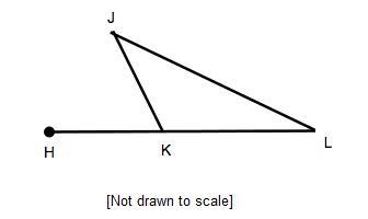 PLLLLLZZZZ HEEEEELP The diagram below shows scalene triangle JKL. Which is true about-example-1