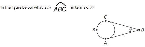 Can someone please help me??? Its urgent. 15 Points. 180 + x 180 - x 2(180 + x) 360 - x-example-1