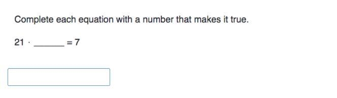 What times 21 equals 7? Is that even possible to multiply something by 21 to get 7?-example-1