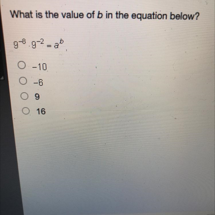 What is the value of b-example-1