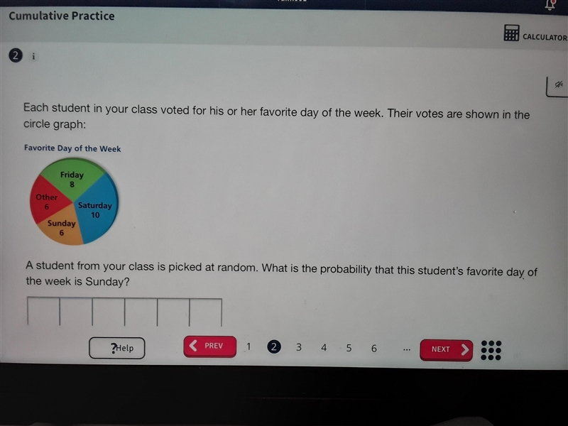 Big ideas math cumulative practice-example-1