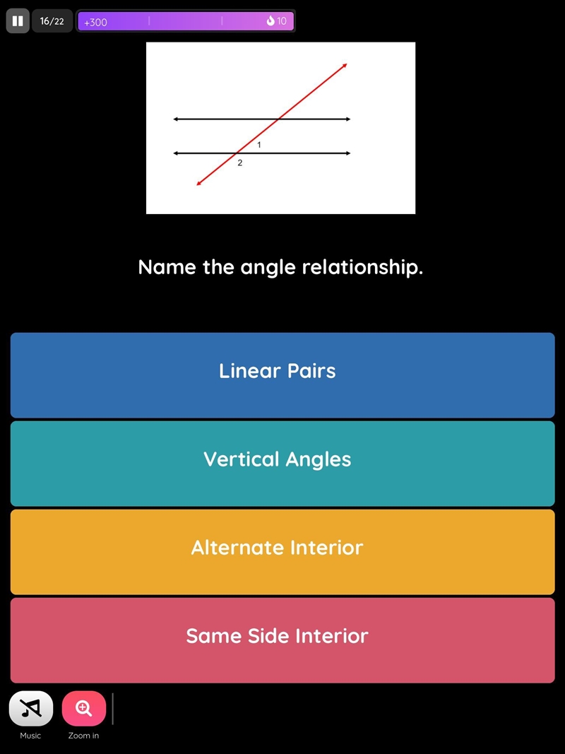 Name the angle relationship-example-1