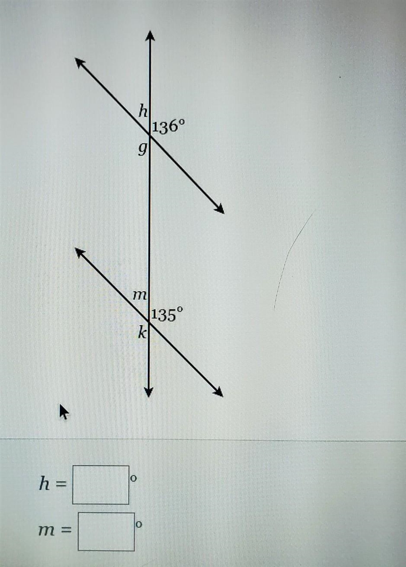 I need help(explanation) on how to find h and m. I will give 12 points!​-example-1