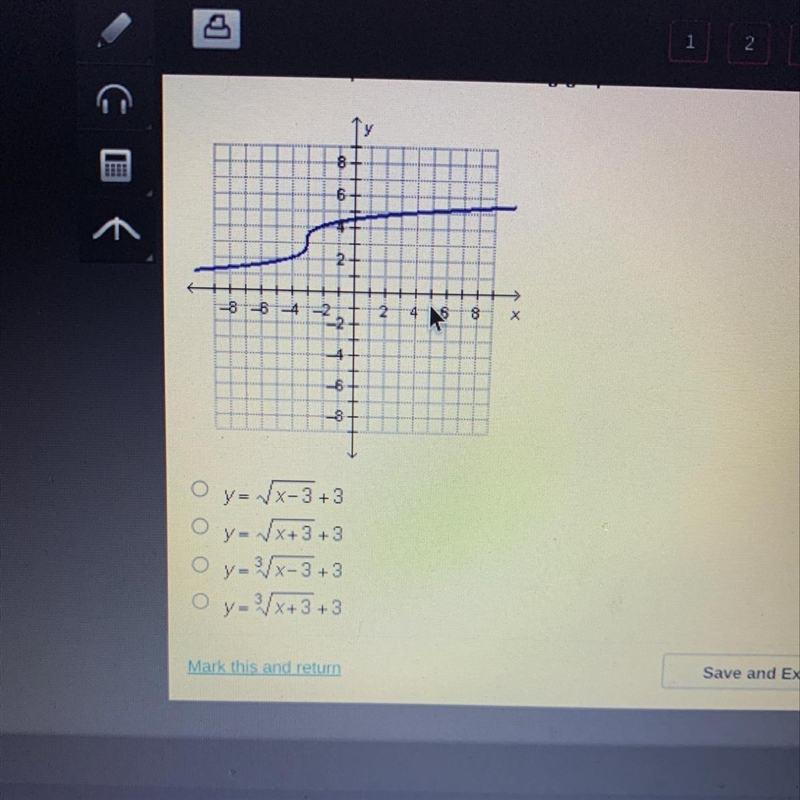 Which function represents the following graph?-example-1