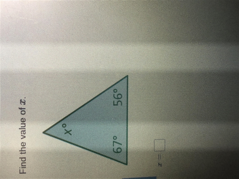 Find the value of x PLEASE EXPLAIN-example-1