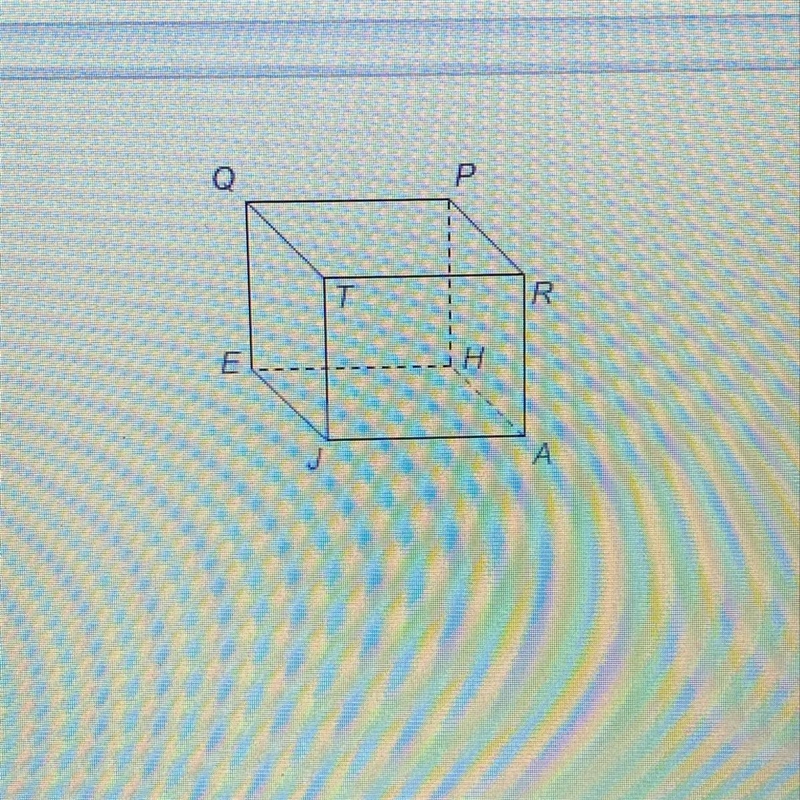 Help please!! Which edges are perpendicular to PR Select each correct answer TR QT-example-1