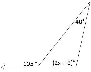 Find the value of x plz plz plz-example-1