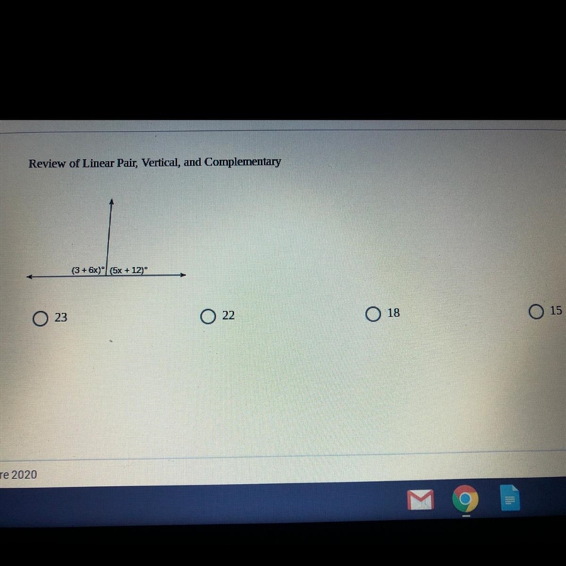 Help Review of linear pair vertical and complementary-example-1