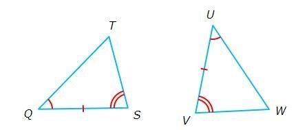 By which rule are these triangles congruent ? A) AAS B) ASA C) SAS D) SSS-example-1