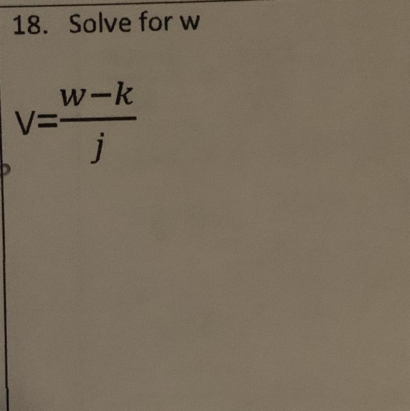 Solve for w (I need an answer ASAP with step by step solution)-example-1