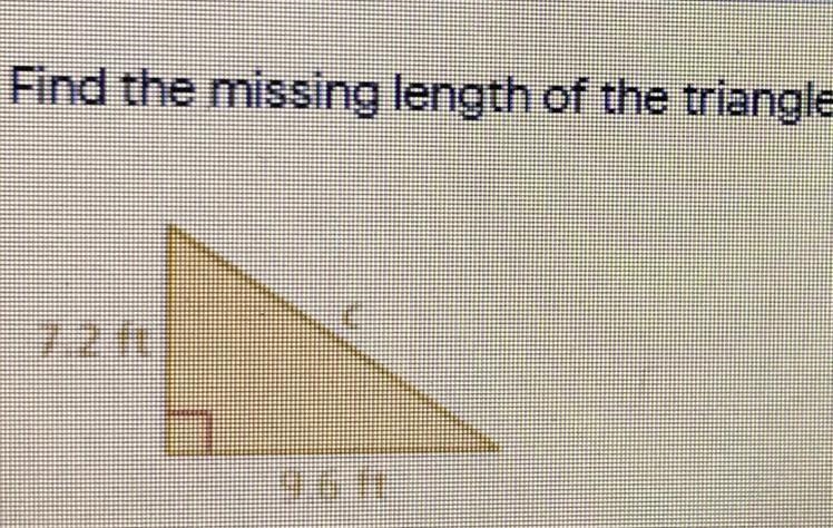 What is the missing length-example-1