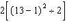 Simplify the expression. ( I got 144, but i'm not sure)-example-1