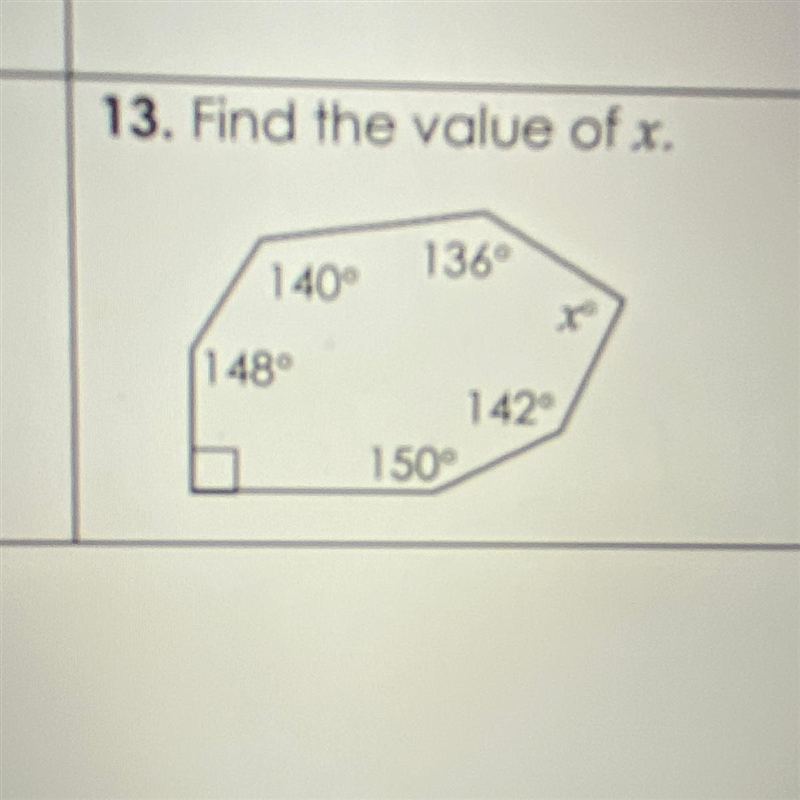 Find the value of x.-example-1