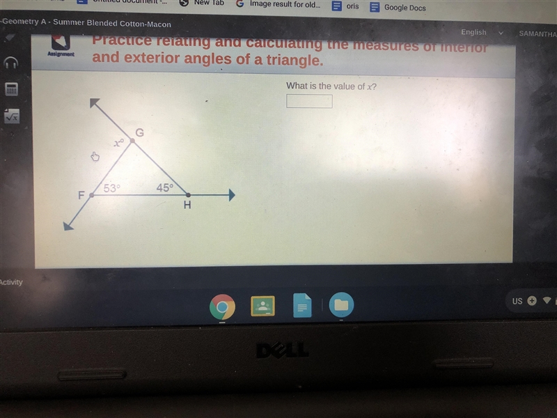 What is the value of x? PLZ LMK ASAP!-example-1