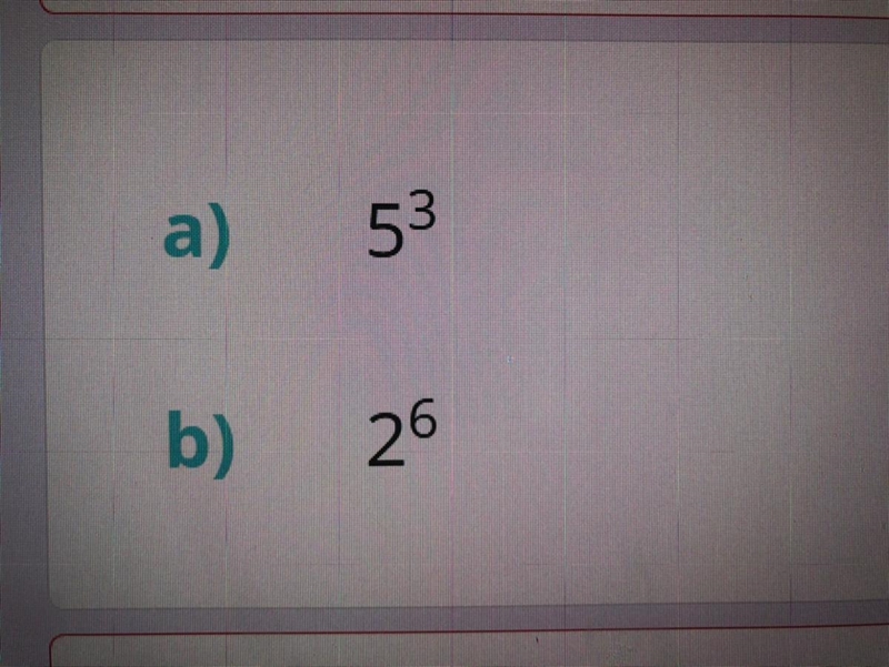 Look at the image below and write what each exponent means, But don’t determine the-example-1