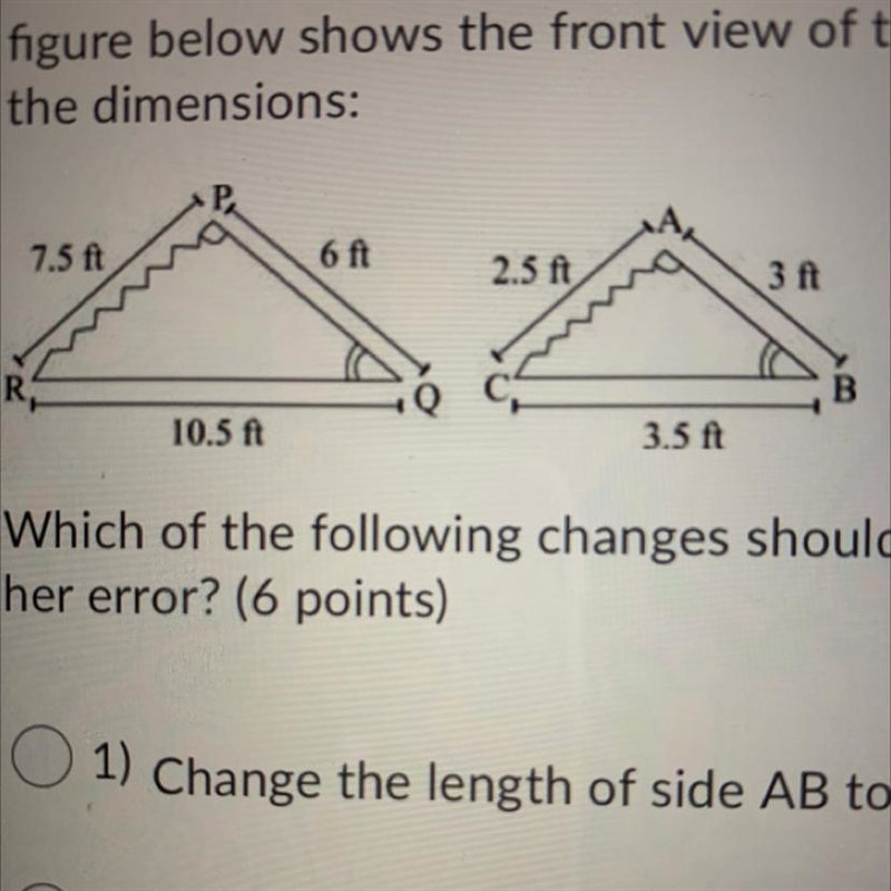 An architect planned to construct two similar stone pyramid structures in a park. The-example-1