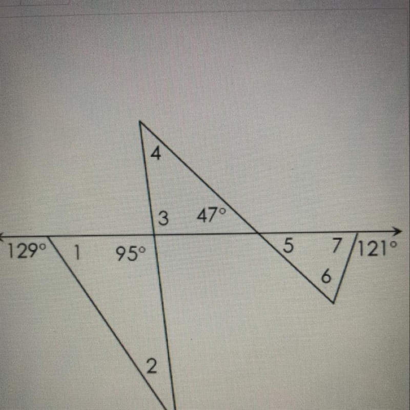 QUESTION 4: Find all missing angles.-example-1