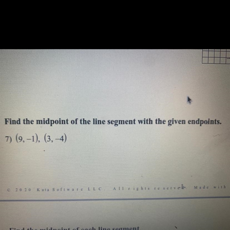 Can someone help me find the midpoint?-example-1