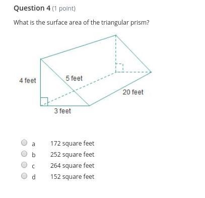 What is the surface area of the triangular prism?-example-1