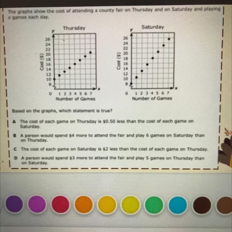 Based on the graphs, which statement is true? PLEASE HELPP 15 points:/!?!-example-1