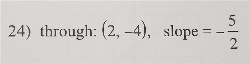 Write the slope-intercept form (y=mx+b) of the equation of the line through the given-example-1