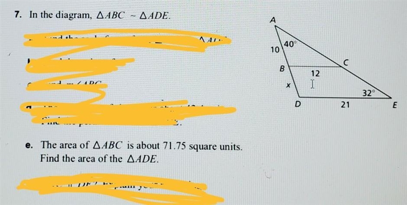 Help me with part e please.​-example-1