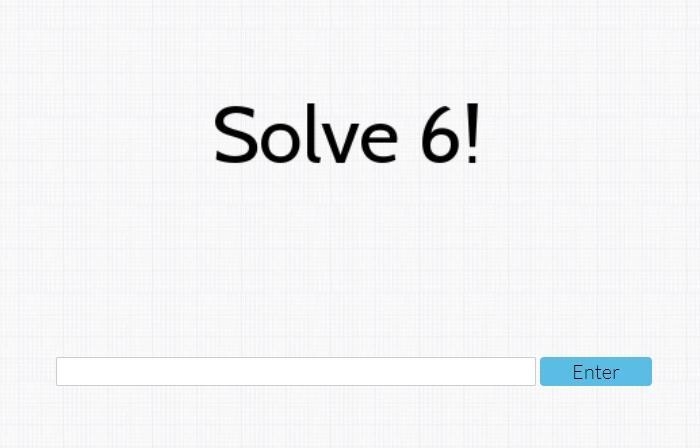 How to solve this it says solve 6!-example-1