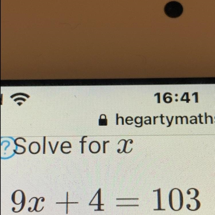 Solve for 9.2 +4 = 103-example-1