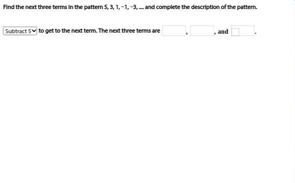 I need help on finding the next terms on this pls help-example-1