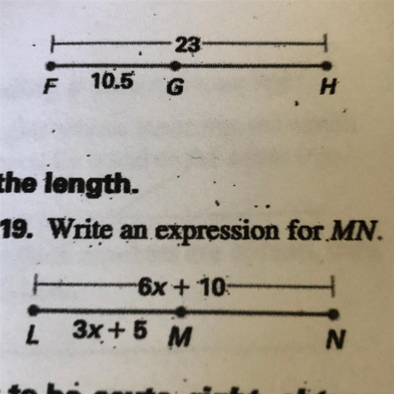 I need help with number 19 in geometry asap.-example-1