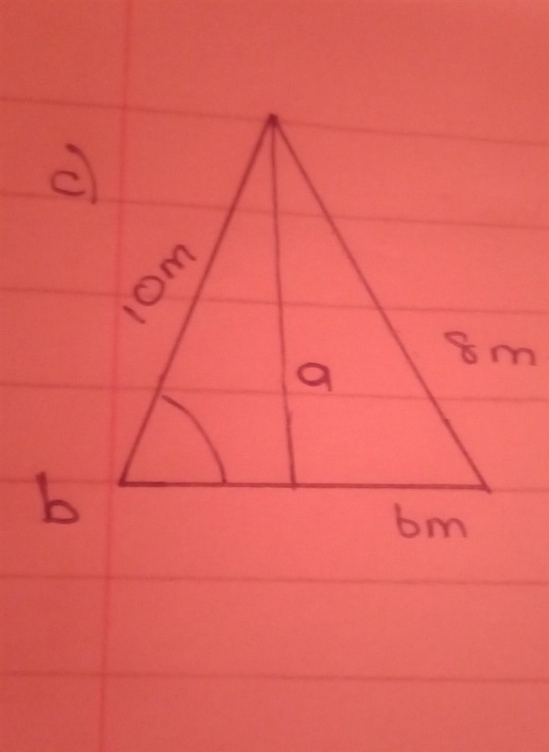 Finding the missing sides and angles ​-example-1