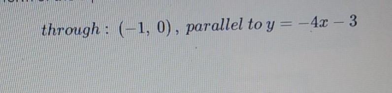 What is the parallel slope intercept form pls answerr​-example-1