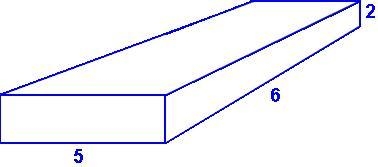 Use the figure to find the Volume. 30 cu. units 60 cu. units 104 cu. units-example-1