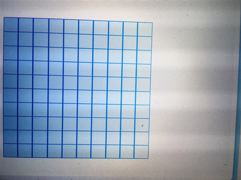 This grid represents 1 whole. How could you use it to model 0.2?-example-1