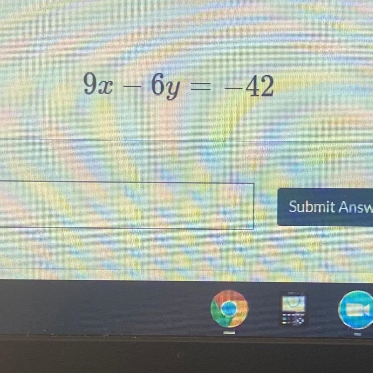 Put the following equation of a line into slope-intercept form simplifying all fractions-example-1