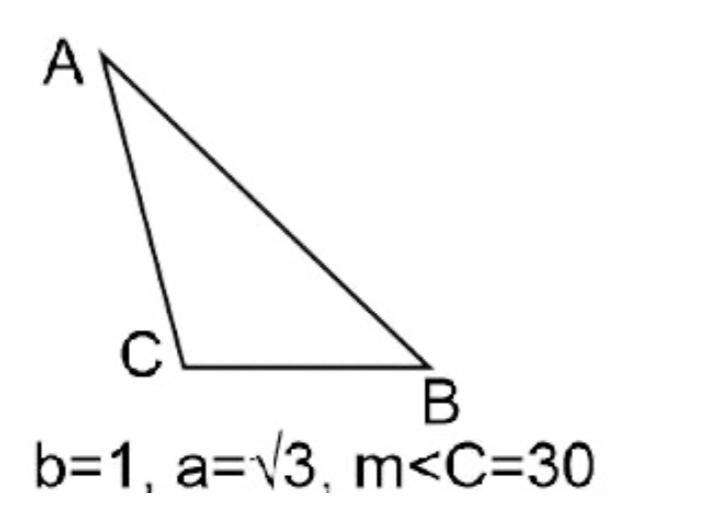 Find the missing side by using the Law of Cosines-example-1