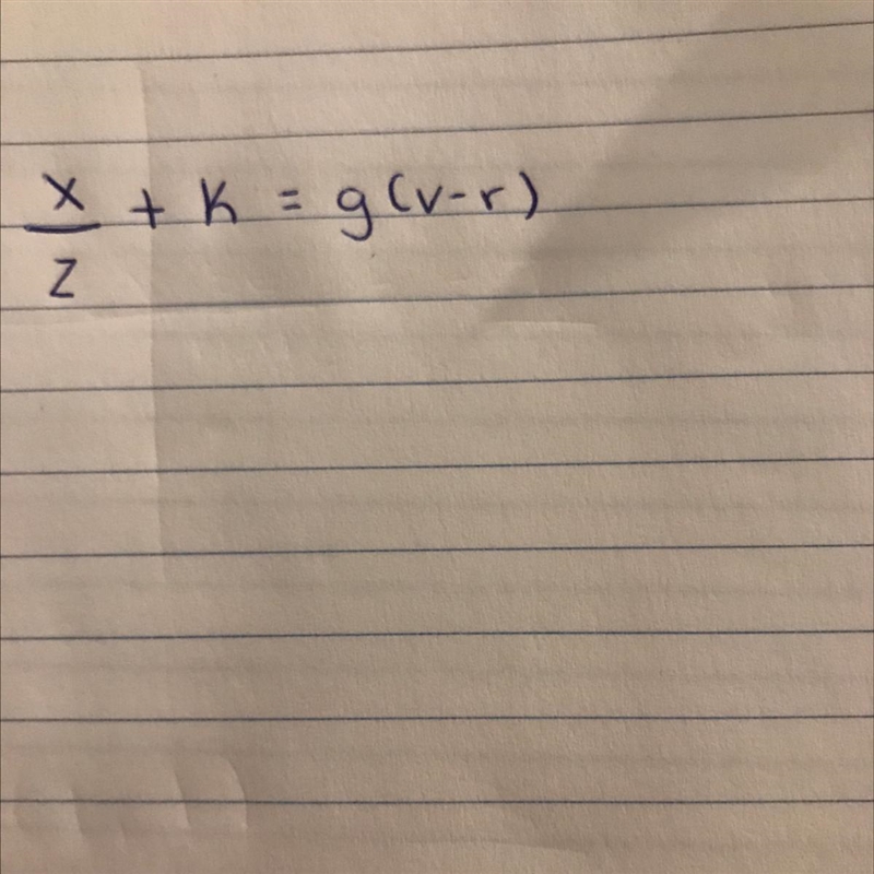 Show your work, solve x for the equation above please-example-1