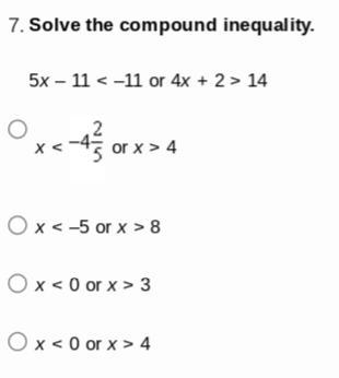 Solve the compound inequality.-example-1