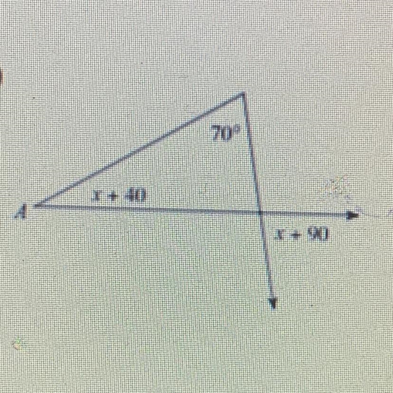 Find the measure of angle A-example-1