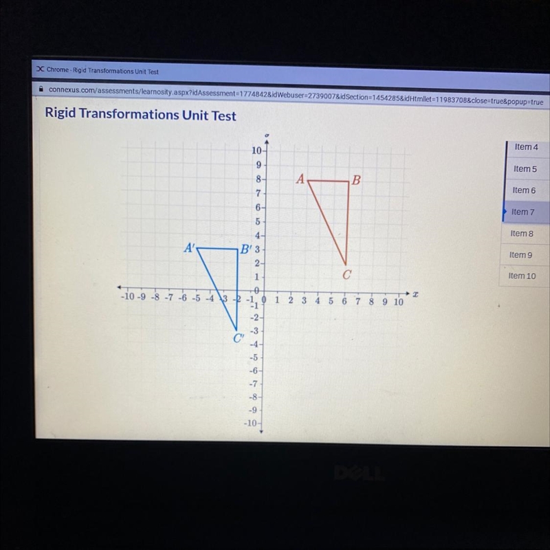 What is the mapping notation that will transform triangle ABC to triangle A'B'C'? IF-example-1