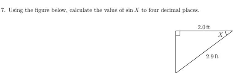 Calculate the value of sin X to four decimal places-example-1