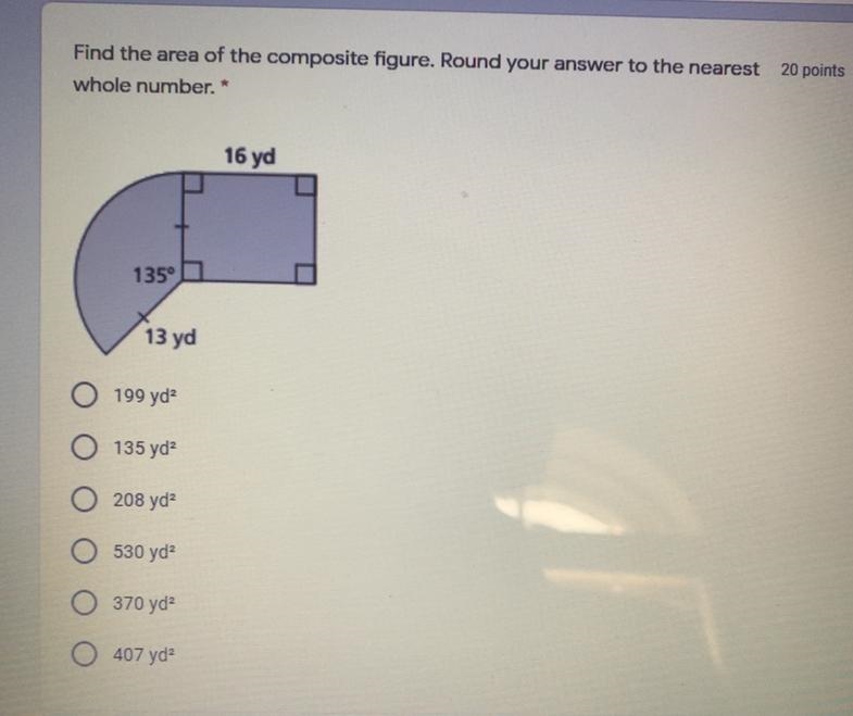 Find The area of the composite figure. Round your answer to the nearest whole number-example-1