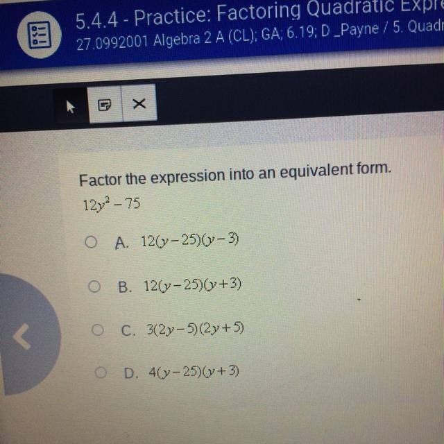 Factor the expression into an equivalent form.-example-1