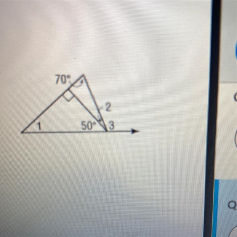 What is m<1 and m<2 A 40 B 50 C 140 D 90-example-1