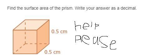 Find the surface area of the prism. Write your answer as a decimal.-example-1