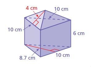 Find the surface area of the composite solid. Write your answer as a decimal.-example-1